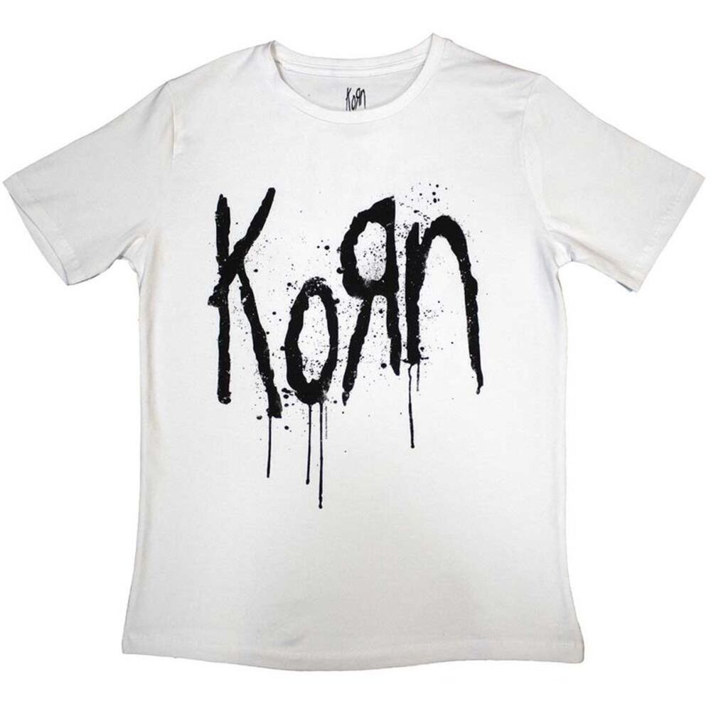 Korn Womens/Ladies Still A Freak Back Print T-Shirt / White